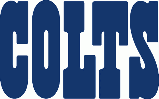 Indianapolis Colts 2002-Pres Wordmark Logo DIY iron on transfer (heat transfer)